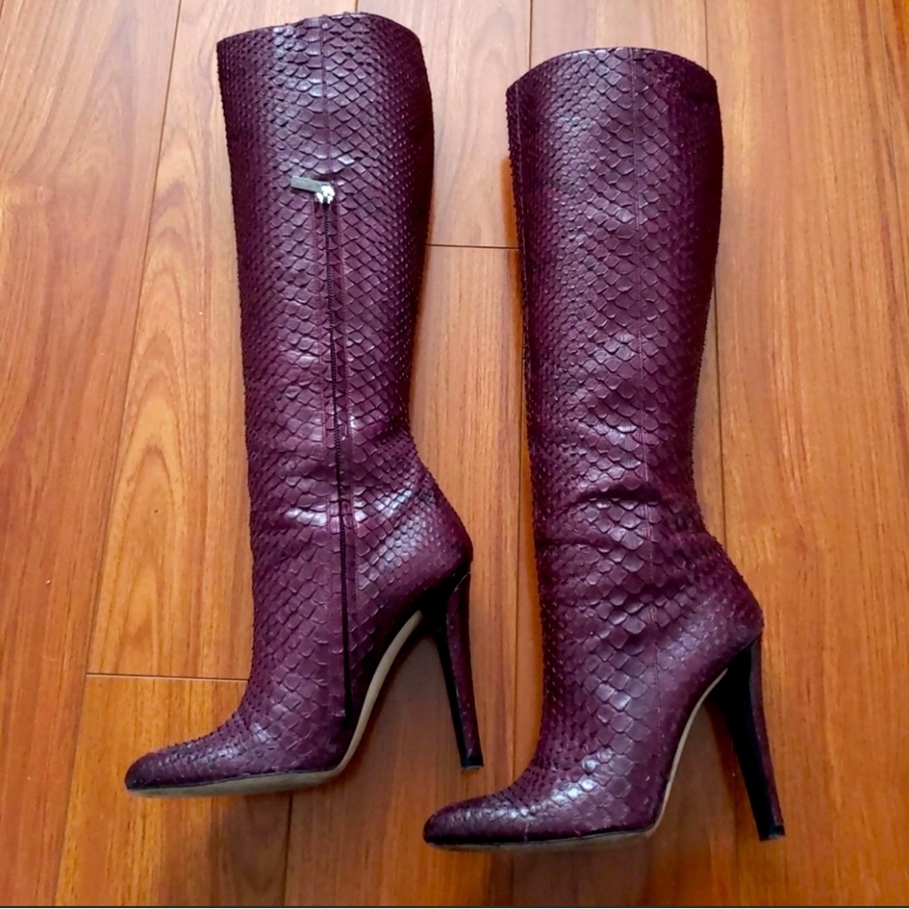 Jimmy Choo Belfast Python Boots - image 1